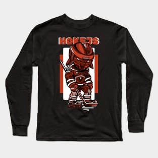 Hokejs Black Long Sleeve T-Shirt